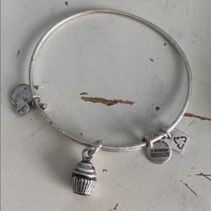 Alex and Ani Cupcake Dangle Bracelet